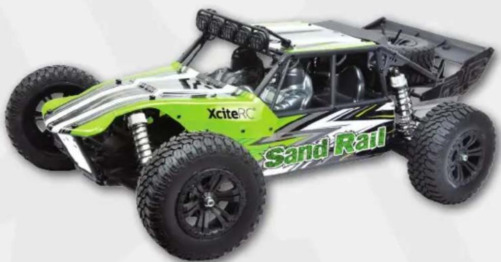 XciteRC Sand Rail - Sand Rail Buggy 4WD Brushless blue - 1