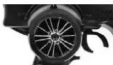 Maverick TimberWolf 110th RTR Brushless SCT - Steering Wheel - 1