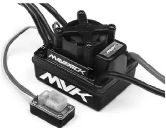 Maverick TimberWolf 110th RTR Brushless SCT - Funciones del MSC-29BL-80WP: - 1