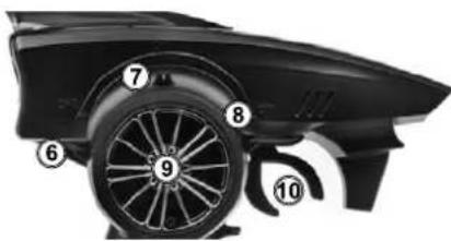 Maverick TimberWolf 110th RTR Brushless SCT - Régulateur de direction - 4