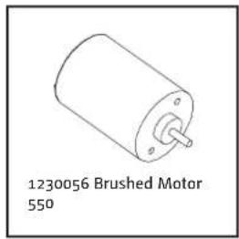 Absima EP Sand Buggy "ASB1" 4WD RTR - AB1 Brushed Spare Parts / Ersatzteile - 6