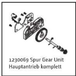 Absima EP Sand Buggy "ASB1" 4WD RTR - AB1BL Brushless Spare Parts / Ersatzteile - 3