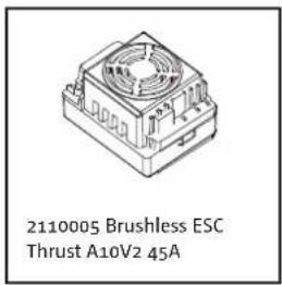 Absima EP Sand Buggy "ASB1" 4WD RTR - AB1BL Brushless Spare Parts / Ersatzteile - 6