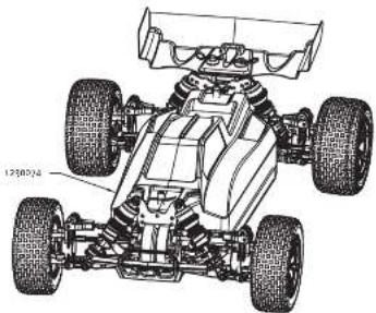 Absima EP Sand Buggy "ASB1" 4WD RTR - Additional items needed for operation: - 4