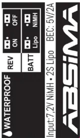 Absima EP Sand Buggy "ASB1" 4WD RTR - BEC: 2A/5V - 2