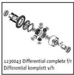 Absima EP Sand Buggy "ASB1" 4WD RTR - AB1 Brushed Spare Parts / Ersatzteile - 4