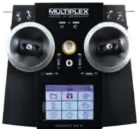 MULTIPLEX Cockpit SX 7 Set - Éléments de commande situés à l'avant : - 1