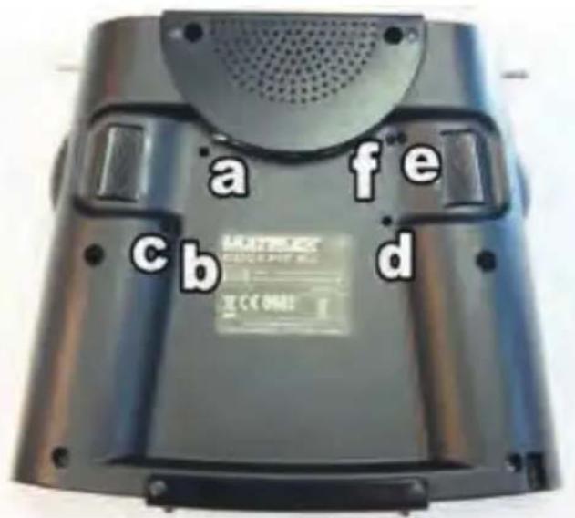 MULTIPLEX Cockpit SX 7 Set - Adjusting screws for the left stick - 1