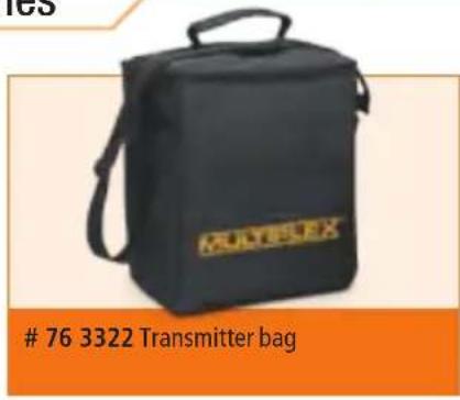 MULTIPLEX Cockpit SX 9 Set - 5715 Transmitter carrying belt - 1