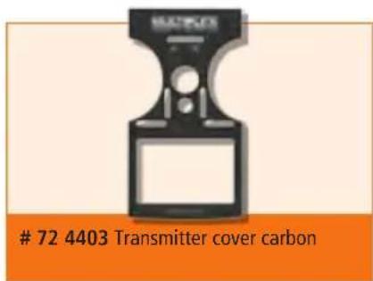 MULTIPLEX Cockpit SX 9 Set - 4405 Transmitter cover yellow - 1
