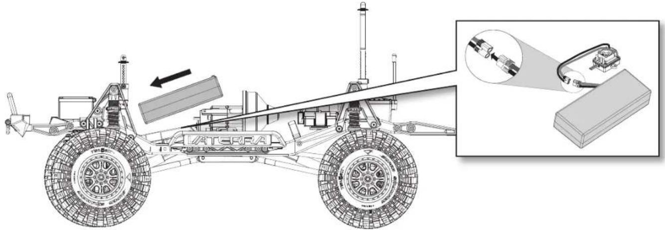 Vaterra 1972 Chevrolet K10 Pickup Ascender - INSTALLER LA BATTERIE - 1
