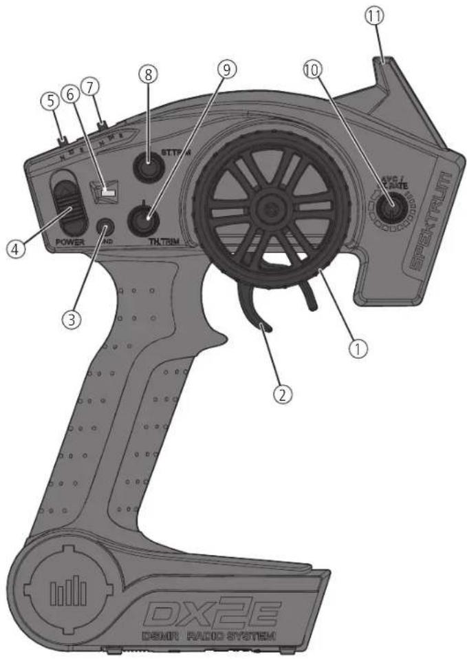 Vaterra 1972 Chevrolet K10 Pickup Ascender - ÉMETTEUR SPEKTRUM DX2E - 1