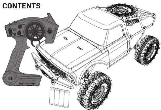 Vaterra 1972 Chevrolet K10 Pickup Ascender - TABLE OF CONTENTS - 1