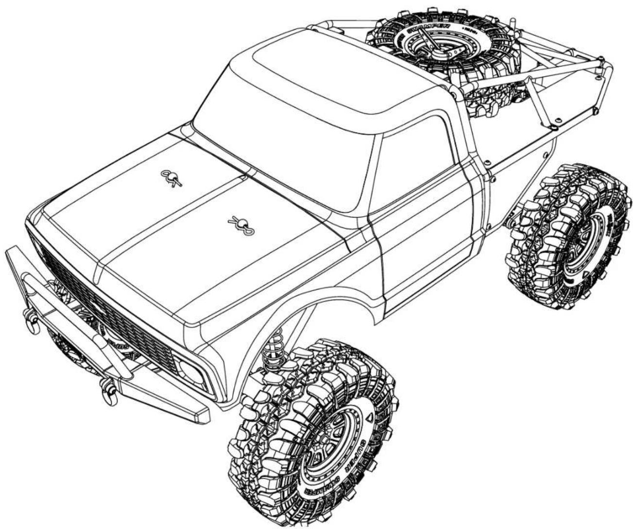 Vaterra 1972 Chevrolet K10 Pickup Ascender - CHEVROLET® K10 ASCENDER® - 1