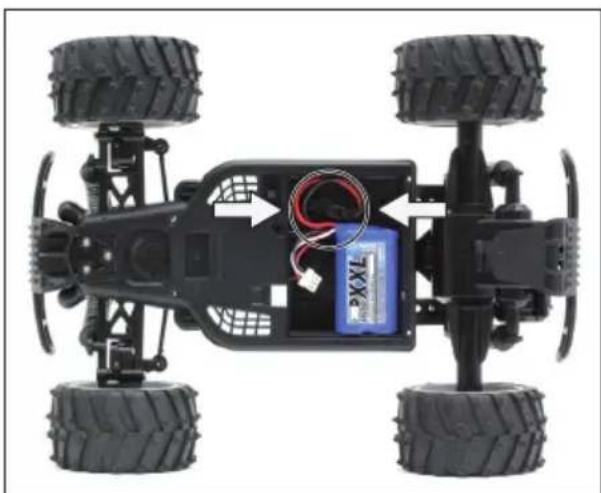 XciteRC Eagle Truggy - Recargar la bateria del motor: - 7