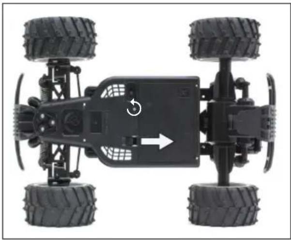 XciteRC Eagle Truggy - Inserez l'accu de propulsion - 1