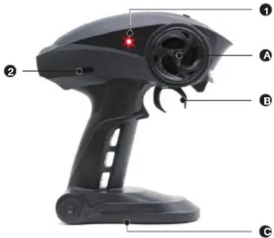 XciteRC Eagle Truggy - Transmitter - 1