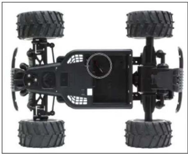 XciteRC Eagle Truggy - Inserez l'accu de propulsion - 2