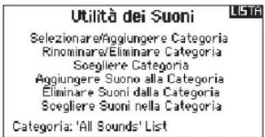 SPEKTRUM DX8G2 - Funzioni di utilità per il suono - 2