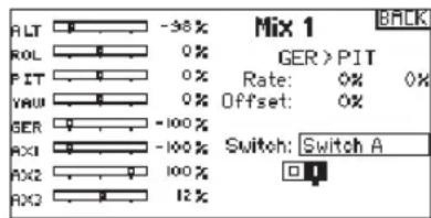 SPEKTRUM DX8G2 - Assegnare un mixer ad un interruttore - 1