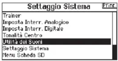 SPEKTRUM DX8G2 - Funzioni di utilità per il suono - 1
