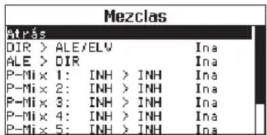SPEKTRUM DX8G2 - Mezclas - 1
