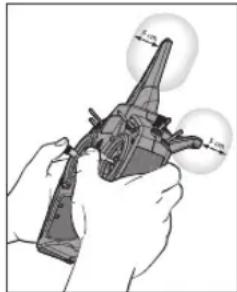 SPEKTRUM DX8G2 - Antenna Separation Distance - 1