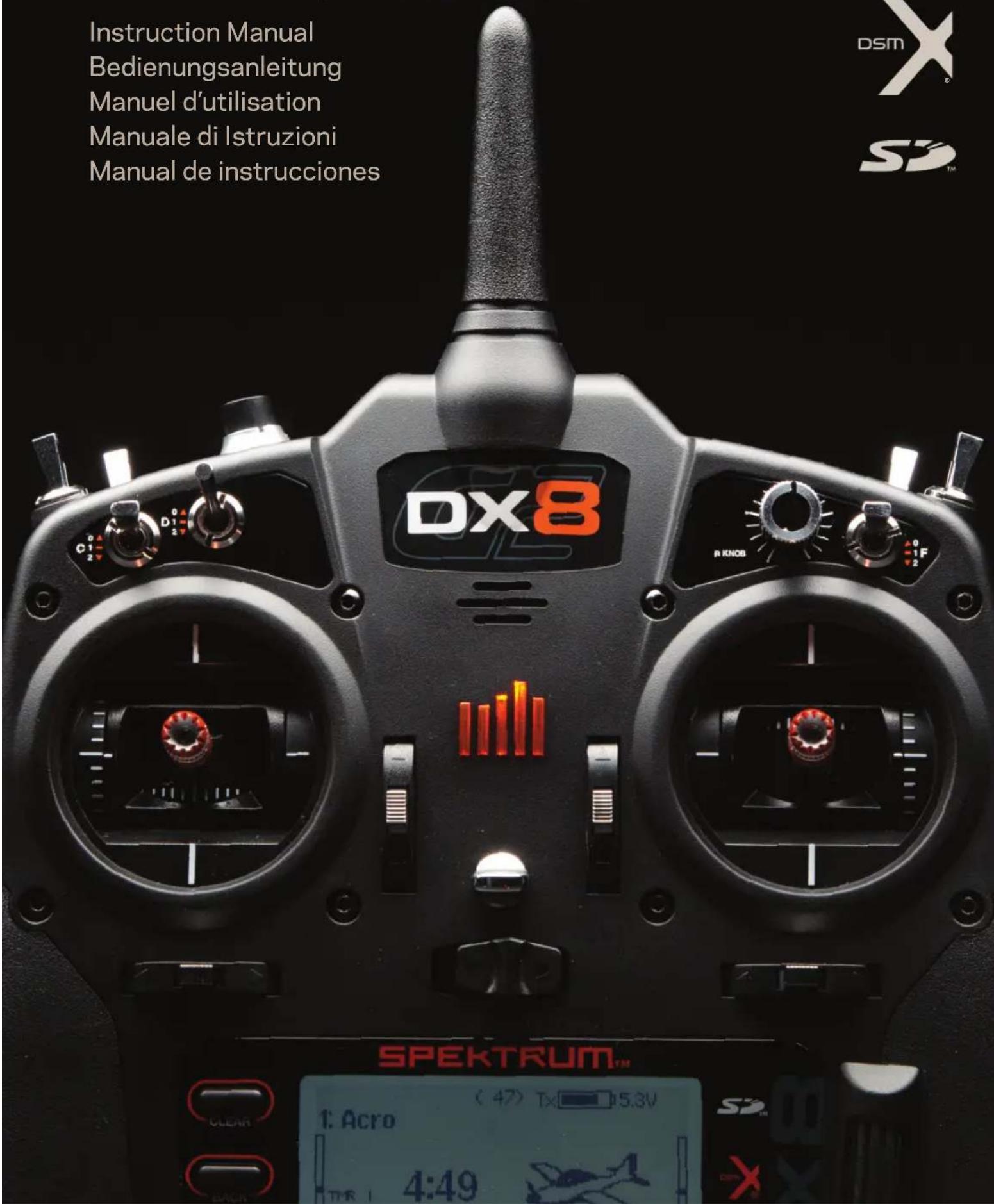 SPEKTRUM DX8G2 - 1