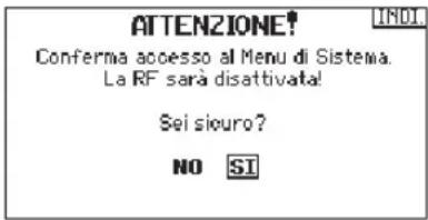 SPEKTRUM DX8G2 - Impostazione del sistema - 1