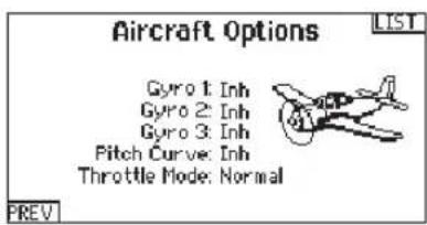 SPEKTRUM DX8G2 - To change the Aircraft Icon: - 1