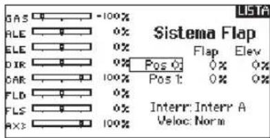 SPEKTRUM DX8G2 - Sistema flap - 1