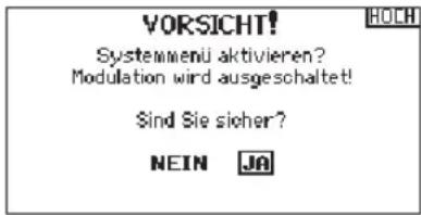 SPEKTRUM DX8G2 - Systemeinstellung - 1