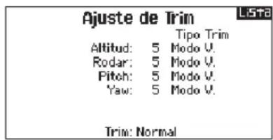 SPEKTRUM DX8G2 - Asignación de Trim - 1