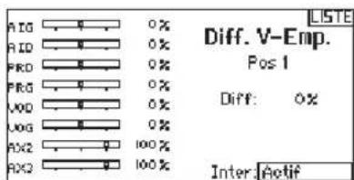 SPEKTRUM DX8G2 - Différentiel Empennage en V (Diff. V-Emp) - 1