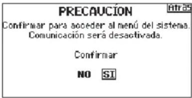 SPEKTRUM DX8G2 - Ajuste del sistema - 1
