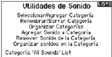 SPEKTRUM DX8G2 - Utilidades de Sonido - 2