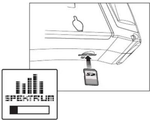 SPEKTRUM DX8G2 - To install the SD Card: - 1