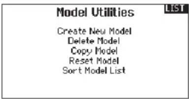 SPEKTRUM DX8G2 - Model Utilities - 1