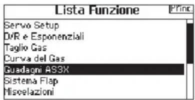 SPEKTRUM DX8G2 - Per attivare il "Gain Live View": - 2
