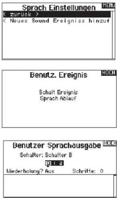 SPEKTRUM DX8G2 - Sprach Ablauf - 1