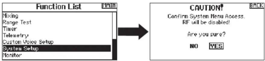 SPEKTRUM DX8G2 - SYSTEM SETUP - 2