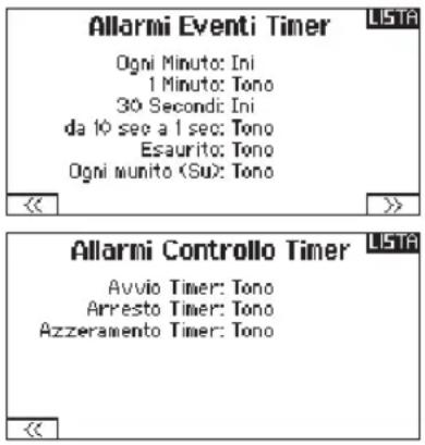SPEKTRUM DX8G2 - - Avvisi del timer per eventi e per controllo - 1