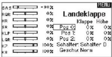 SPEKTRUM DX8G2 - Landeklappen - 1