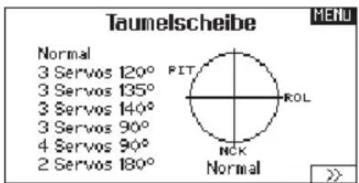 SPEKTRUM DX8G2 - Taumelscheibe - 1