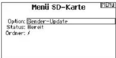 SPEKTRUM DX8G2 - Manuelles Installieren der Firmware Aktualisierungen - 1