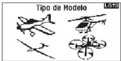 SPEKTRUM DX8G2 - Tipo de Modelo - 1