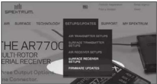 SPEKTRUM DX8G2 - Aggiornamento del firmware AirWare - 1
