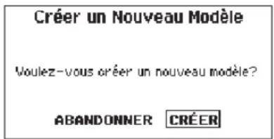 SPEKTRUM DX8G2 - ▶ Créer un nouveau modèle - 1