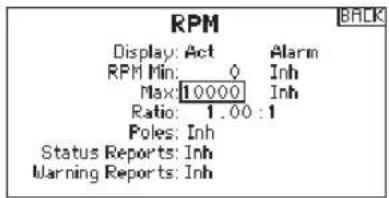 SPEKTRUM DX8G2 - To use Telemetry Auto-Config: - 1