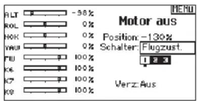 SPEKTRUM DX8G2 - Motor aus - 2
